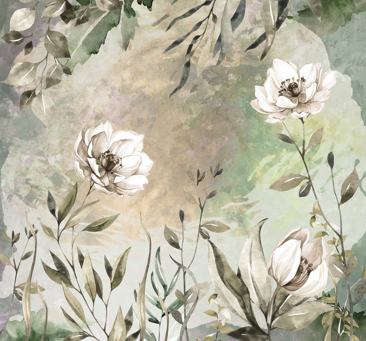 Sample – Petite Brise - Custom Sized Mural Wallpaper (per m2)