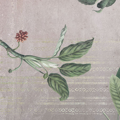 Tropic Concrete - Custom Sized Mural Wallpaper (per m2)
