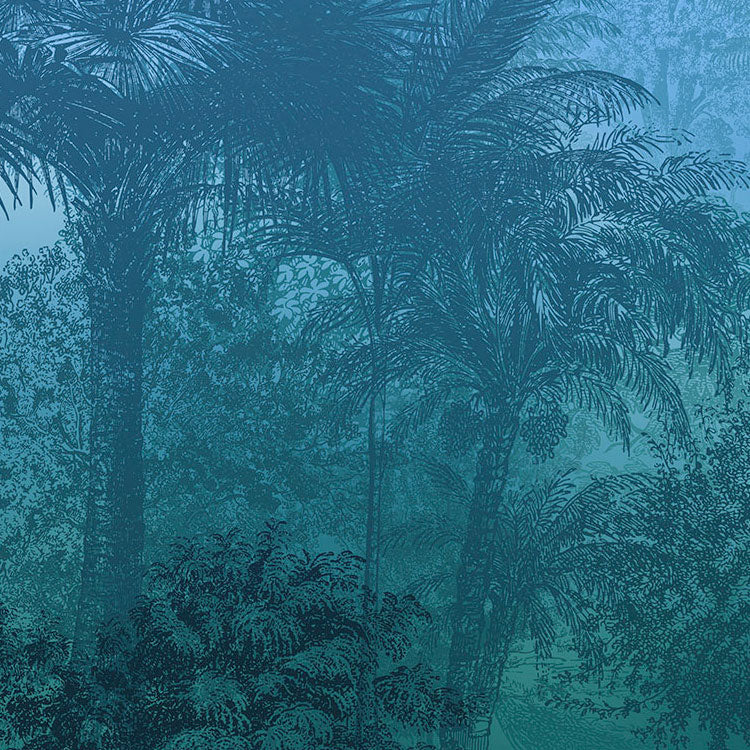 Deep in the Jungle - Custom Sized Mural Wallpaper (per m2)