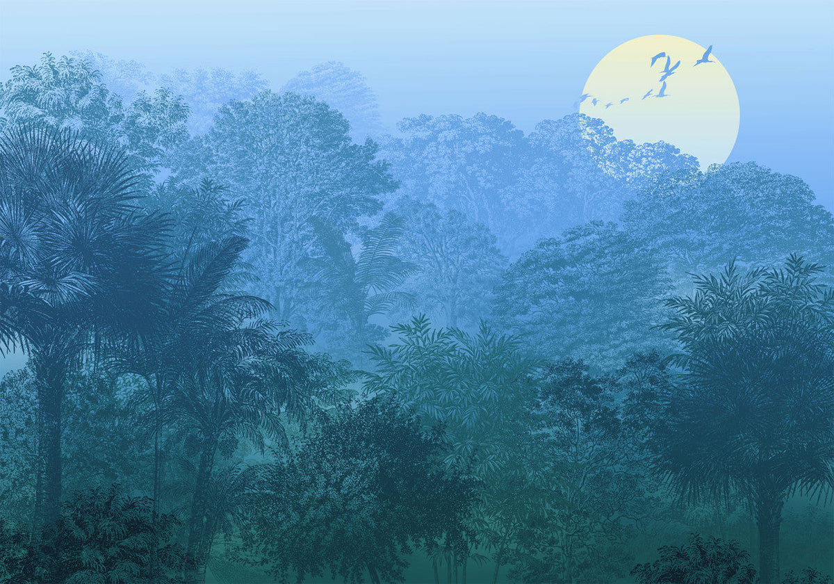 Sample – Deep in the Jungle - Custom Sized Mural Wallpaper (per m2)