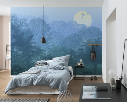 Deep in the Jungle - Custom Sized Mural Wallpaper (per m2)
