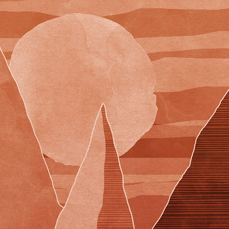 Desert Mile - Custom Sized Mural Wallpaper (per m2)