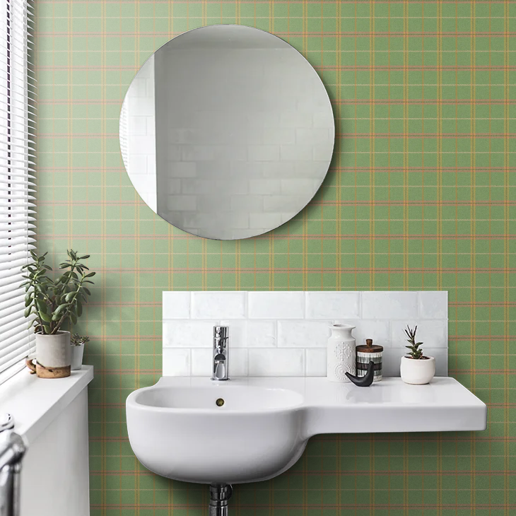 Islay Wallpaper by Mulberry Home - Emerald
