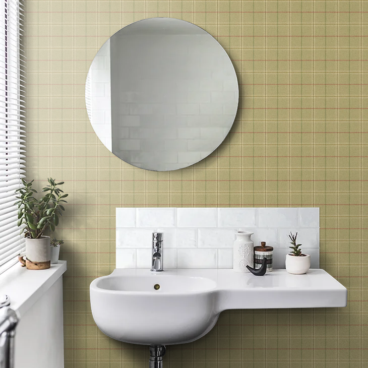 Islay Wallpaper by Mulberry Home - Lovat