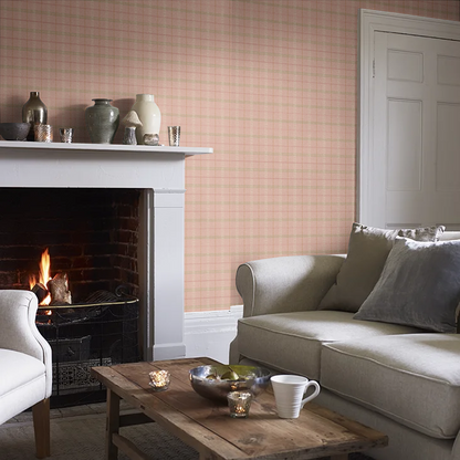Islay Wallpaper by Mulberry Home - Tea Rose