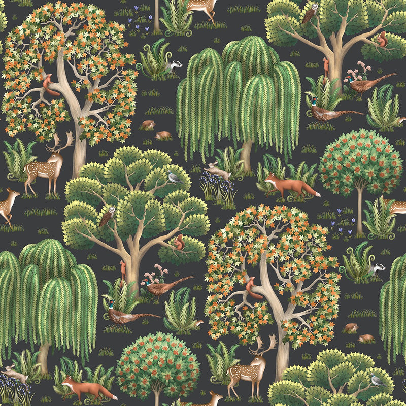 In The Woods Hybrid Wallpaper Murals - 7 Colours