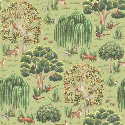 In The Woods Hybrid Wallpaper Murals - 7 Colours
