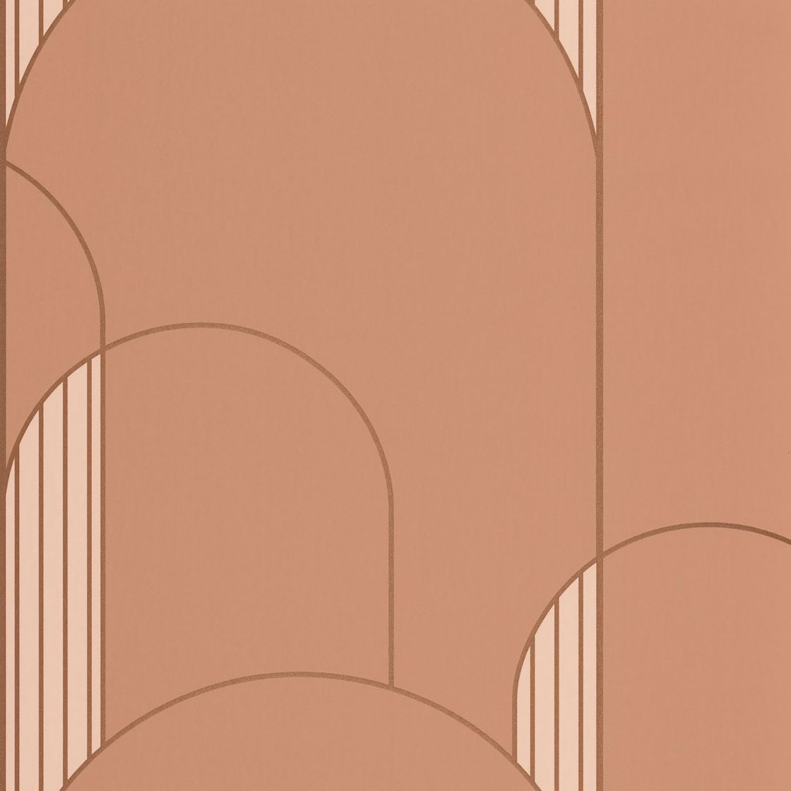 High Walls Wallpaper - Peach - Discontinuing