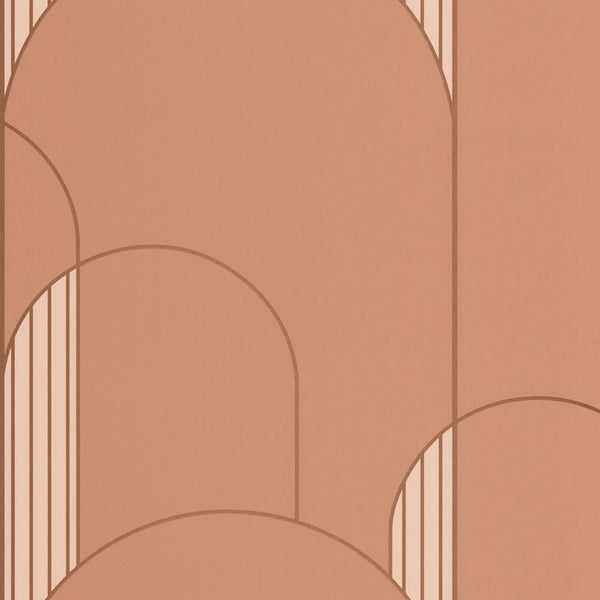 Sample - High Walls Wallpaper - Peach
