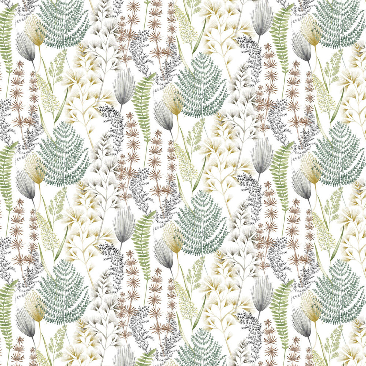 Summer Ferns Wallpaper - Earth Organic