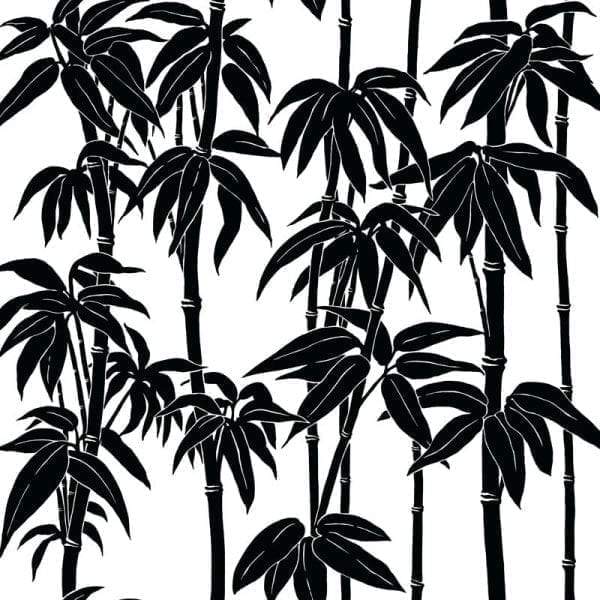 Sample – Japanese Bamboo Florence Broadhurst Wallpaper - Magpie