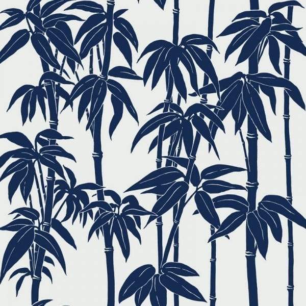 Sample – Japanese Bamboo Florence Broadhurst Wallpaper - Pacific