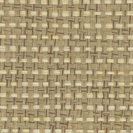 Japanese Paperweave Wallpaper - Yellow Copper