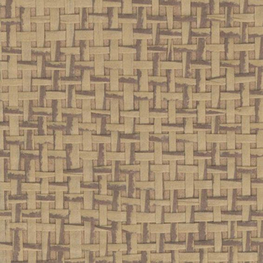 Japanese Paperweave Wallpaper - Camel Saddle