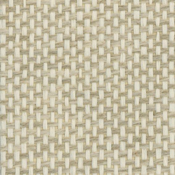 Sample - Japanese Paperweave Wallpaper - White Green