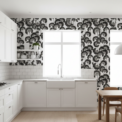 Japanese Floral Wallpaper - Florence Broadhurst - Magpie
