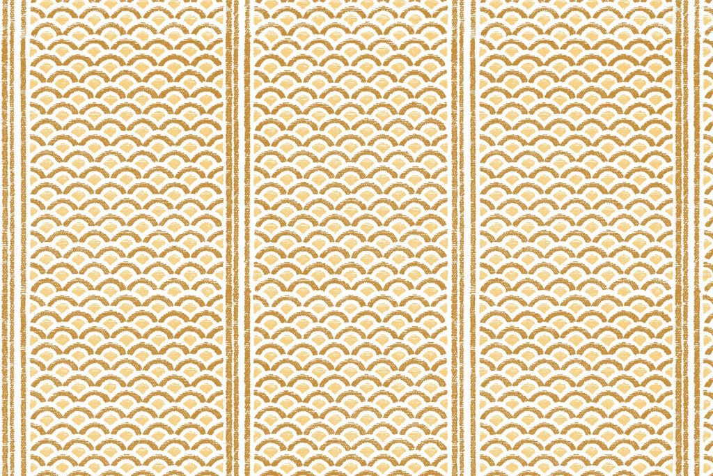 Sample – Japanese Panels Florence Broadhurst Wallpaper - Caramel