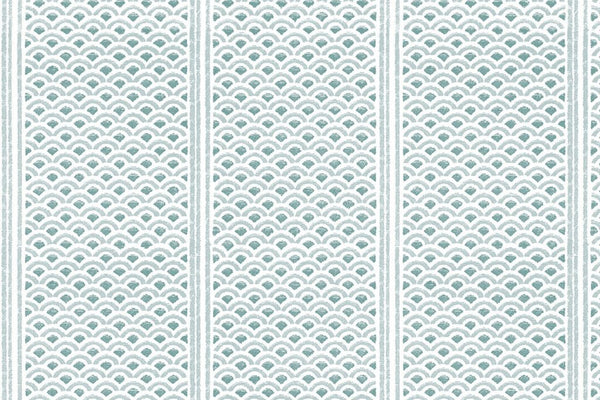 Sample – Japanese Panels Florence Broadhurst Wallpaper - Duckegg