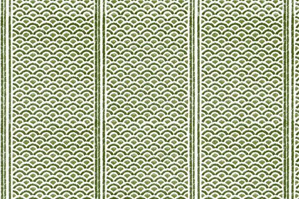 Sample – Japanese Panels Florence Broadhurst Wallpaper - Moss