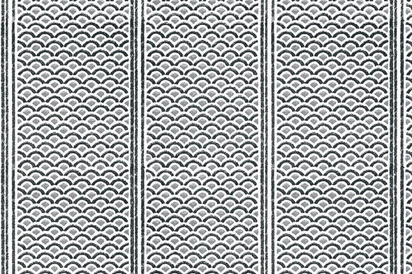 Sample – Japanese Panels Florence Broadhurst Wallpaper - Slate