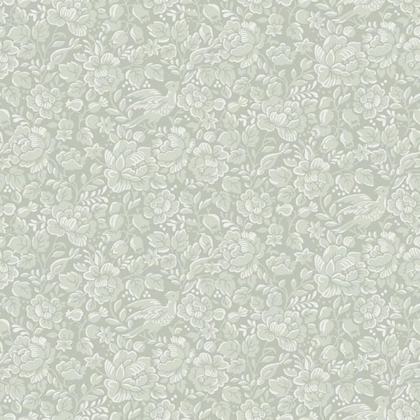Sample - Jenny - Nightingale Wallpaper - Sage Green