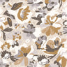 July Flower Power Wallpaper - Chocolate - Discontinuing