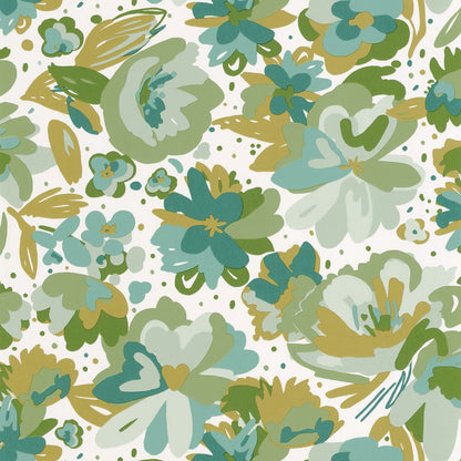July Flower Power Vinyl Wallpaper - Discontinuing