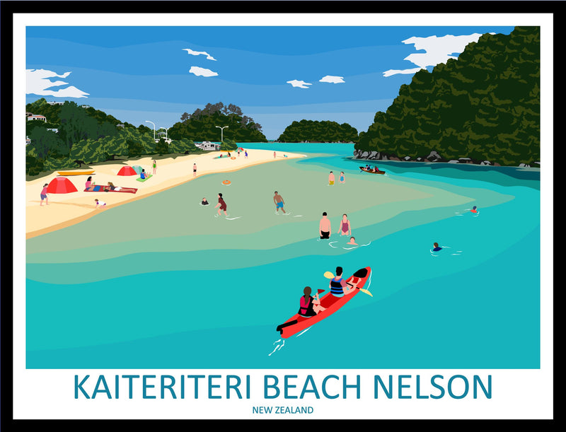 New Zealand Retro Scenes - Fine Art Prints