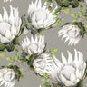 King Protea Wallpaper - Stone