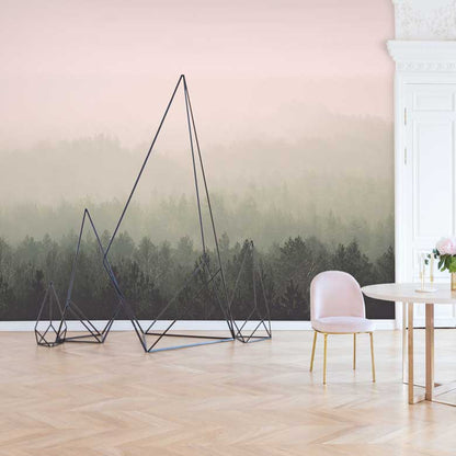 Oslo Vintage Forest - Custom sized wallpaper mural (per/m2) - Original