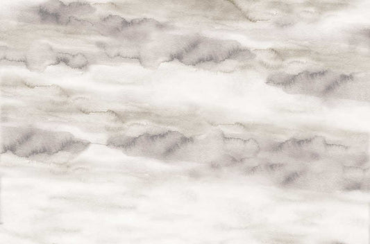 Riviera Watercolor - Dune - Custom Sized Wallpaper Mural (per/m2)