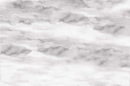 Riviera Watercolor - Winter - Custom Sized Wallpaper Mural (per/m2)