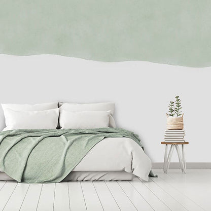 Sand - Sage - Custom Sized Wallpaper Mural (per m2)