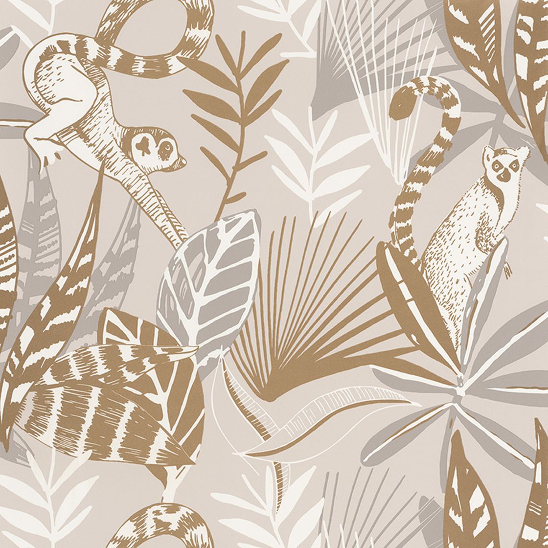 Madagascar Wallpaper - Sepia