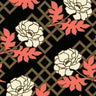 Large Floral Trellis Florence Broadhurst Wallpaper - Tea House
