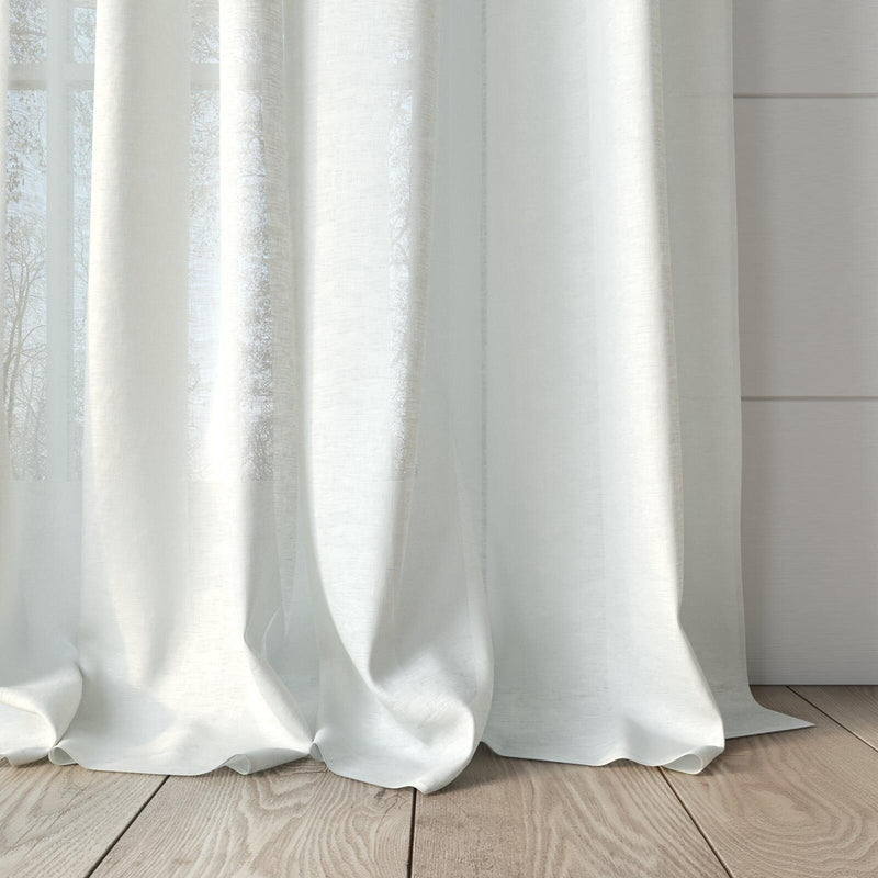 Kyoto Wide Width Linen Curtain Fabric - 14 Colours