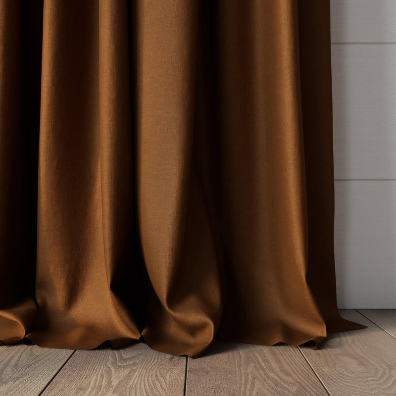 Kyoto Wide Width Linen Curtain Fabric - 14 Colours