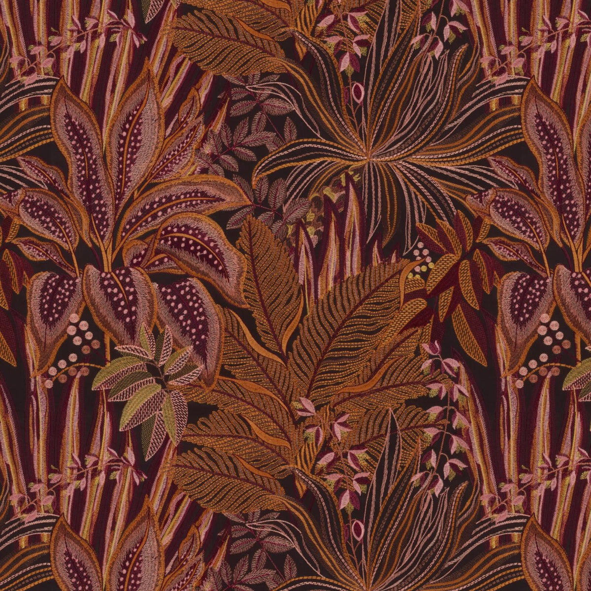 Jungle Room Drapery Fabric