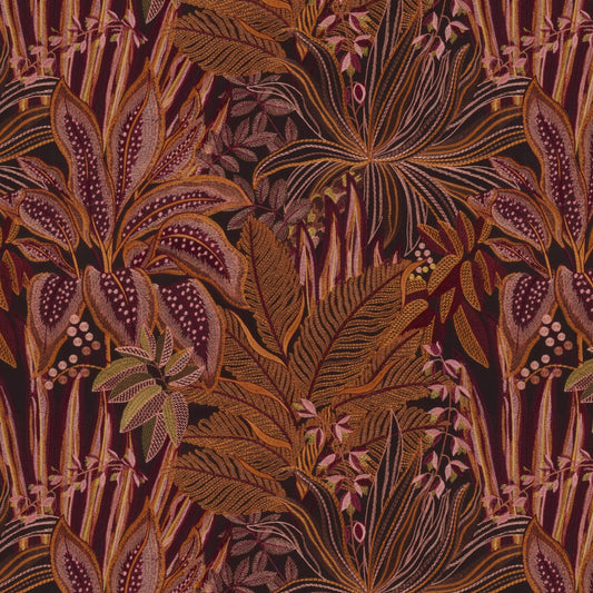Jungle Room Drapery Fabric