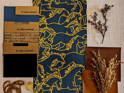 Stampede -  Florence Broadhurst Wallpaper  - Wide Vinyl