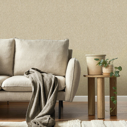 Harris Texture - Textured Herringbone Wallpaper - Natural