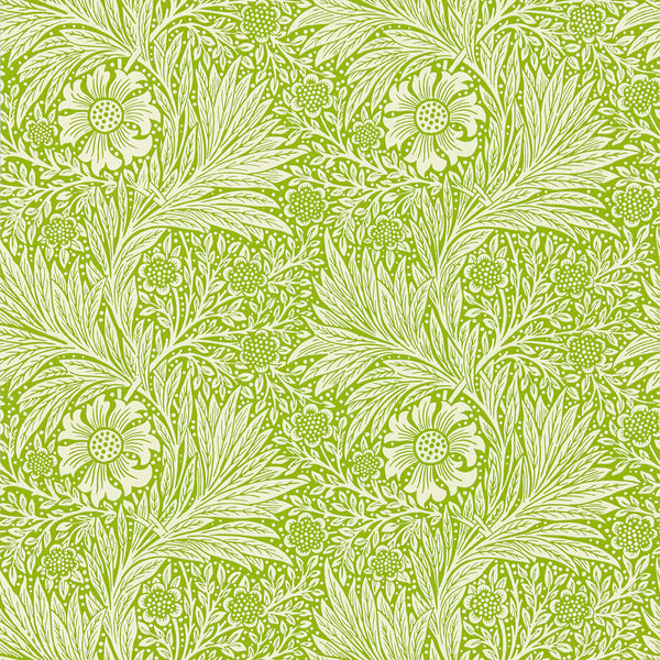 Sample - Marigold Wallpaper - Sap Green