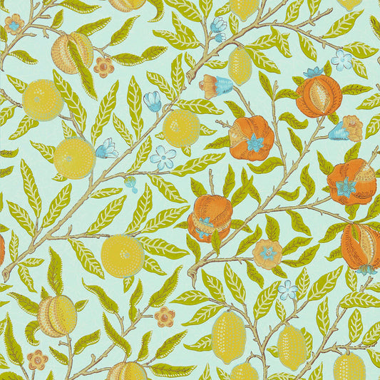 Fruit Wallpaper by William Morris - Sky