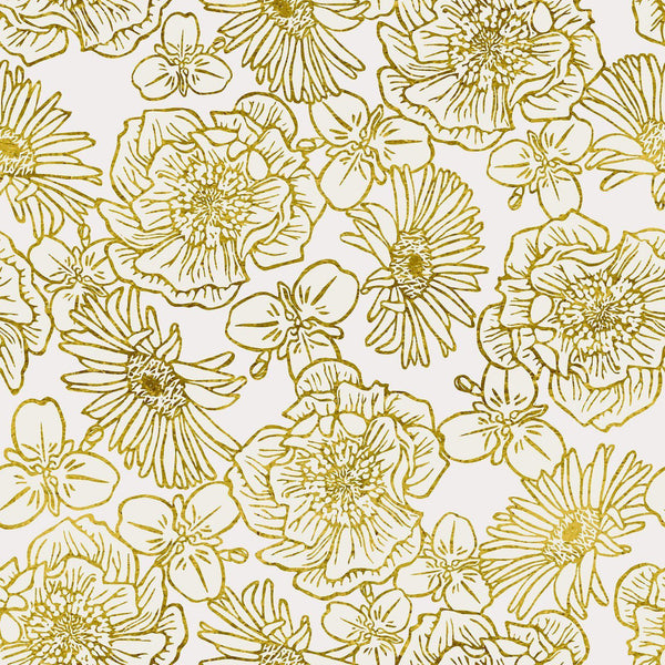 Sample - Mackenzie Country Wallpaper - Outlines