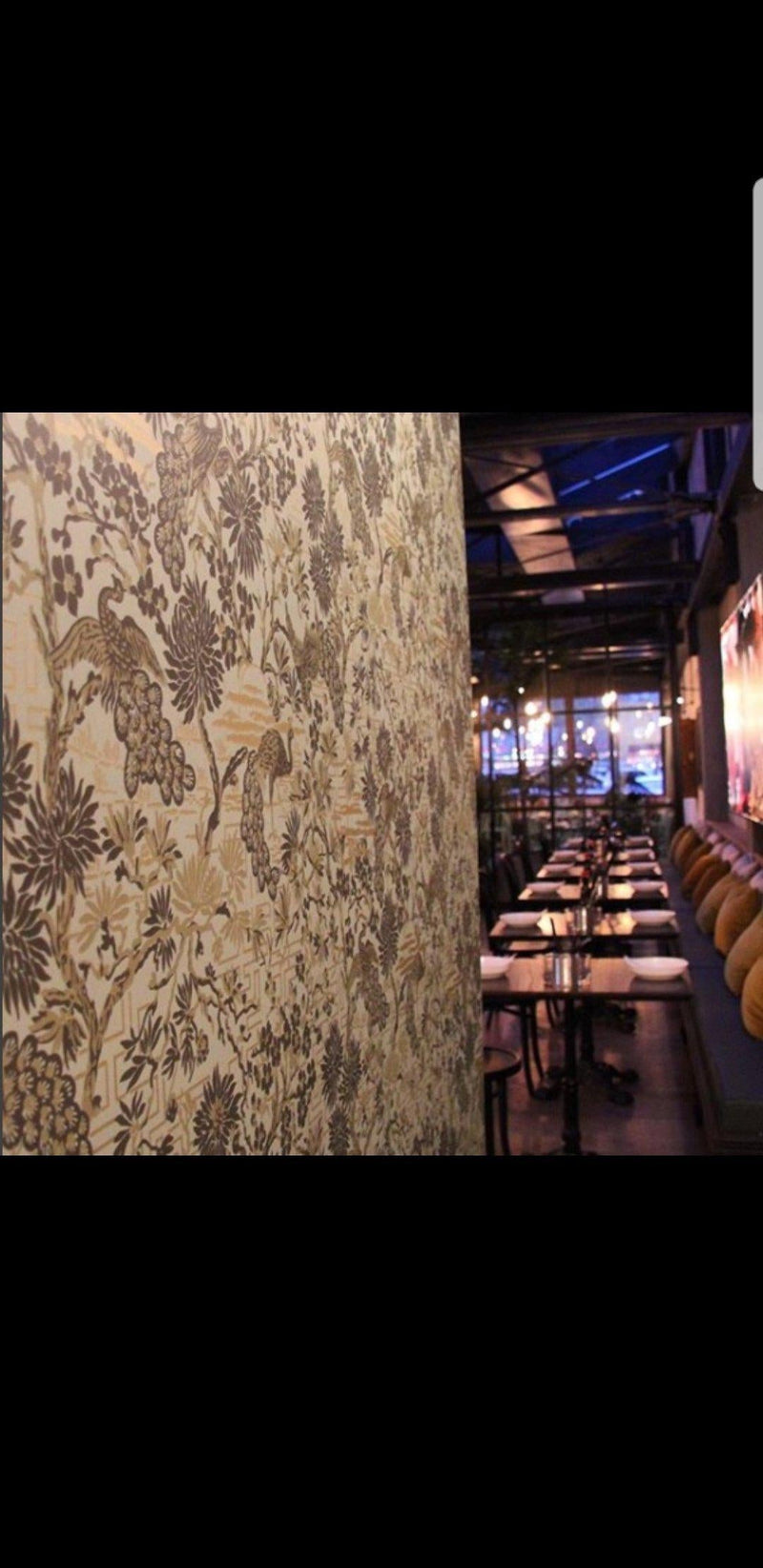 Asian Garden Wallpaper - Beige