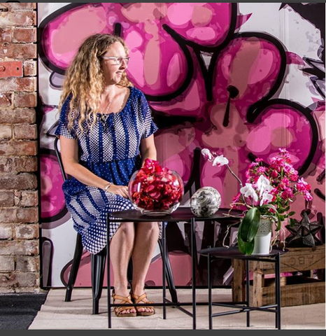Sample – Manuka Flower - Custom Sized Wallpaper Mural (per m2)