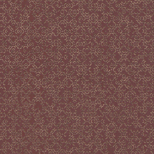 Sample - Marrakesh Hall Wallpaper  - Burnt Red