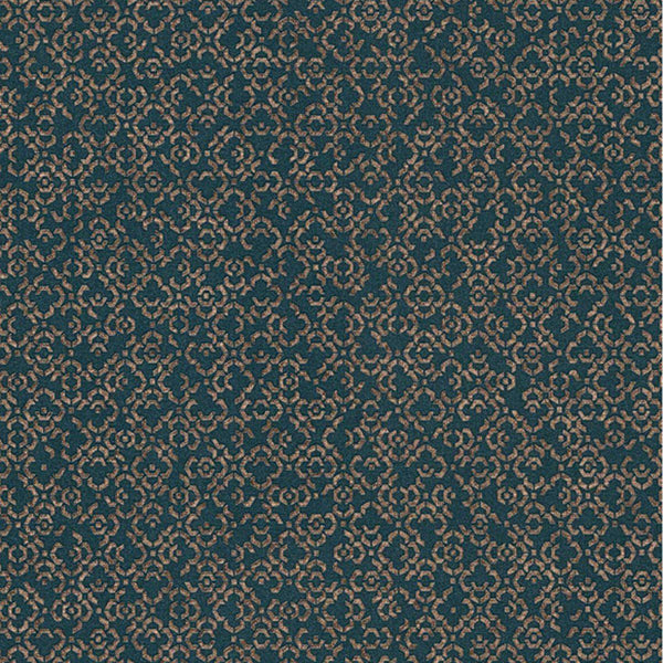 Sample - Marrakesh Hall Wallpaper - Metallic Blue