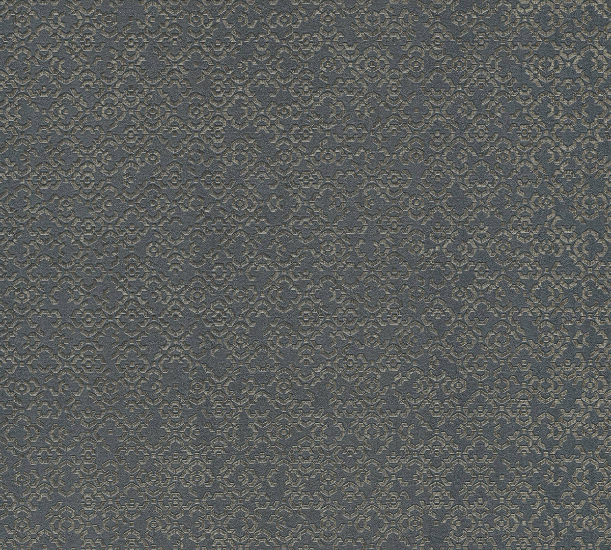 Sample - Marrakesh Hall Wallpaper - Metallic Grey
