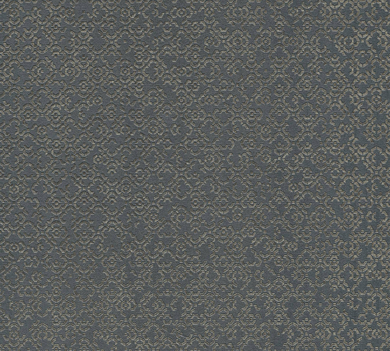 Sample - Marrakesh Hall Wallpaper - Metallic Grey